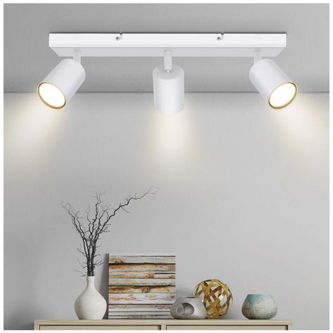 Foco Spotlight Sobrepuesto 3xGU-10 Altair III Blanco-2