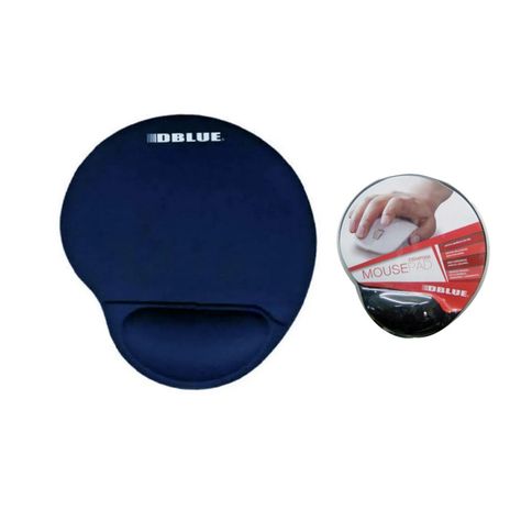 Mouse Pad Apoya Muñeca De Gel Azul - Ps-1