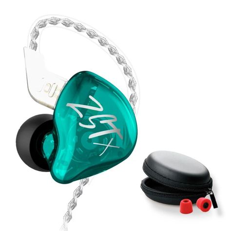 Audífonos Nuevos KZ ZST X + Accesorios + Gomas + Case Protector de Regalo-1