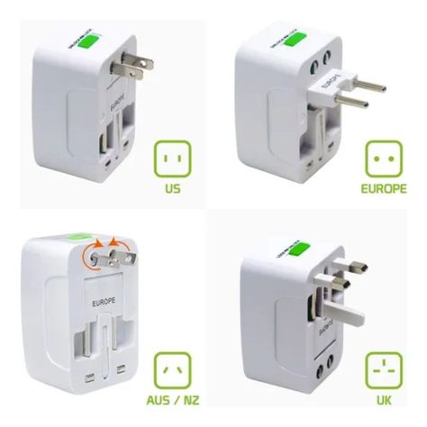 Adaptador De Enchufe Conector Universal Para Viajes-1