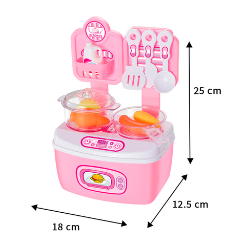 Set Cocina Juguete Didactico Niños 18 Pcs-1