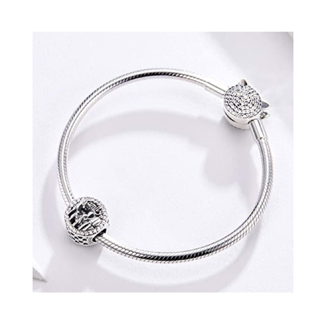 Charm "Family" en Plata Fina 925 SILVER HEART-1