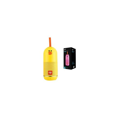 Parlante Amarillo Bluetooth Diseño Oso Infantil - Puntostore-1