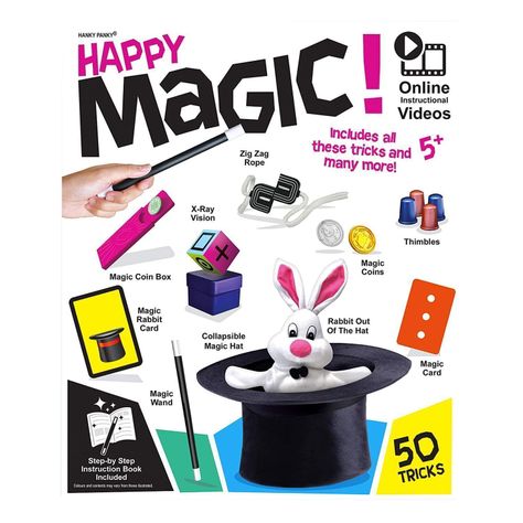 Sombrero Mágico "Happy Magic" - Compartimiento Secreto - 125 Trucos-1