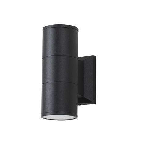 Apliqué Bidireccional LED Incorporado Negro 2*5W-0