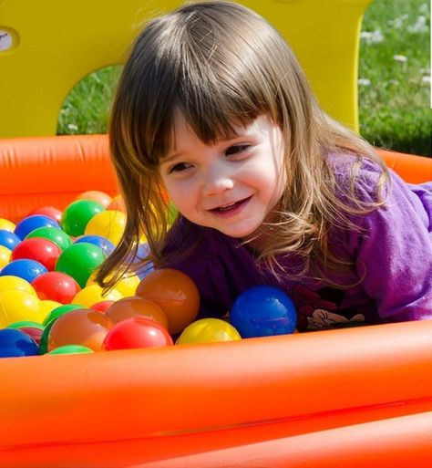 set 100 pelotas plasticas de colores de 5.5 cms -1