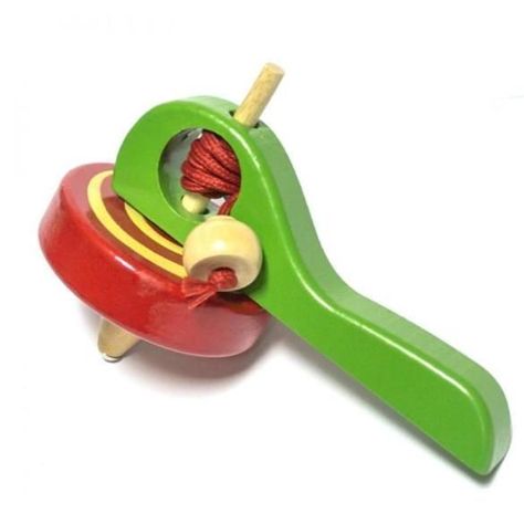 Trompo Juguete Madera-0