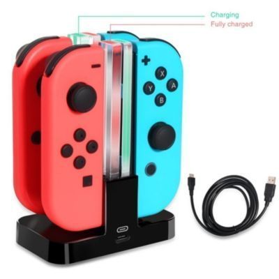 Base Cargadora Cuadruple Para Joy-Con-1