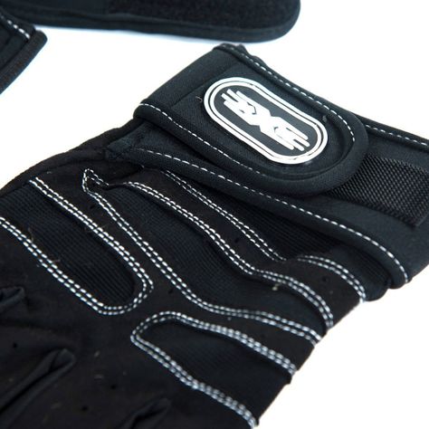 Guantes de entrenamiento antideslizantes negros-2