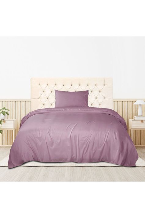 Sábana Broderie 1,5 Plazas Lila-4