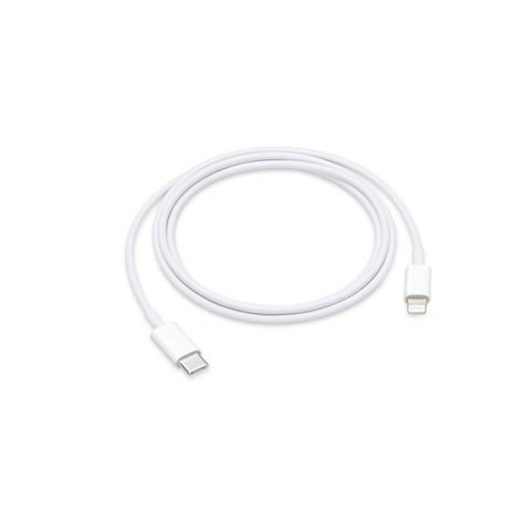 Cable Tipo C a Lightning Carga y Sincroniza 1mt Blanco Tecnolab-1