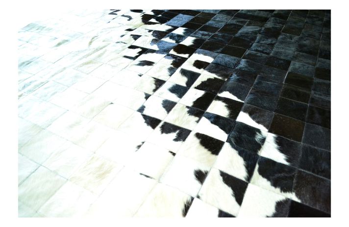 Alfombra Cuero Moo 160x230 cm Mod Holstein-1