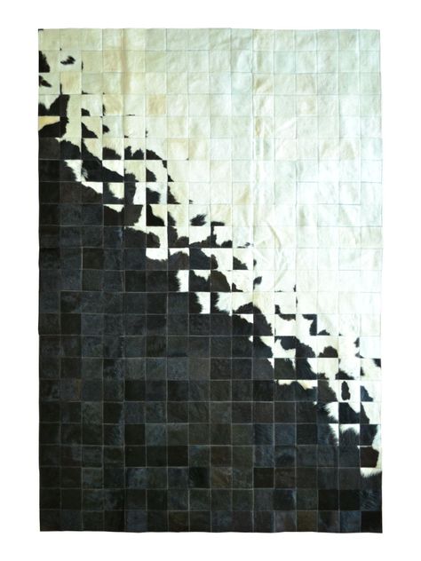 Alfombra Cuero Moo 160x230 cm Mod Holstein-0