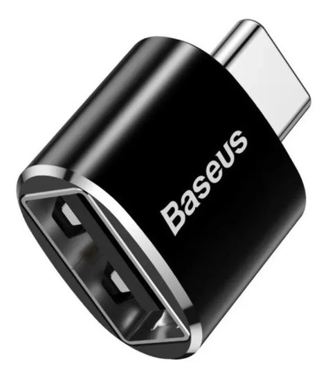 Adaptador Usb-c Macho A Usb Hembra 3.0 Baseus - Original-0