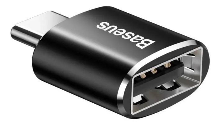 Adaptador Usb-c Macho A Usb Hembra 3.0 Baseus - Original-2