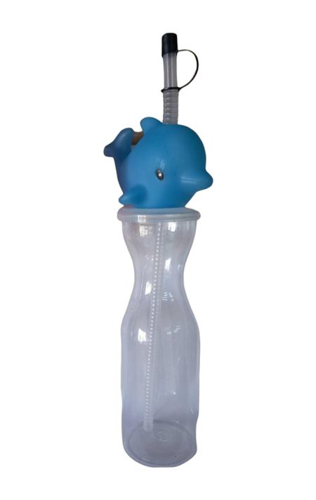 BOTELLA DELFIN CON BOMBILLA 500 ML-0