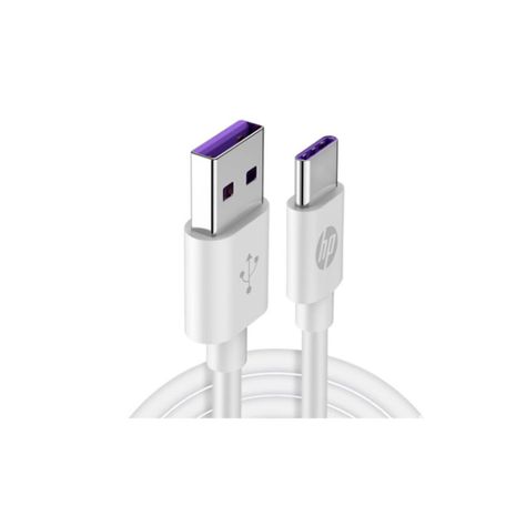 Cable HP USB 2.0 a Tipo C 1mt White-1