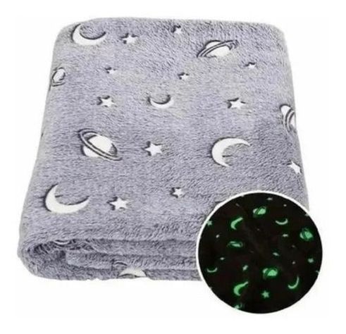 Manta Luminosa Frazada Mágica 1.5 Mts Brilla En La Oscuridad-1