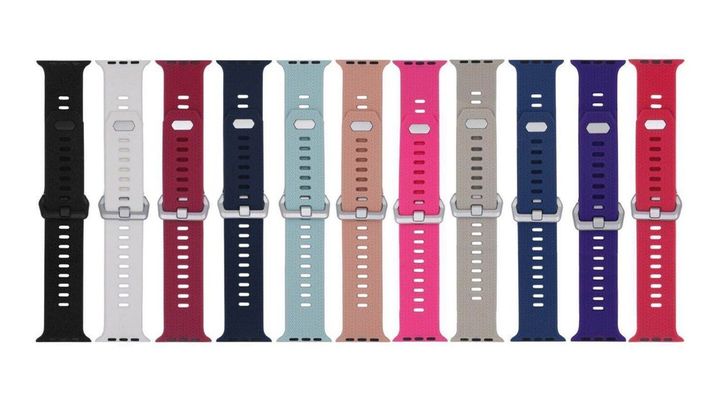 Correa Compatible Iwatch Apple Watch Azul Oscuro 42-44-45MM-S-2