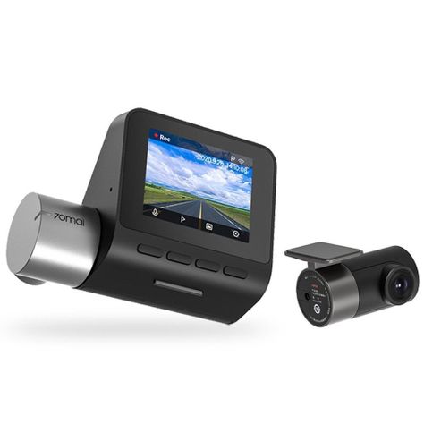 Cámara 70mai Pro Plus A500S 1944P para auto + Camara Trasera + Micro Sd 128GB-2