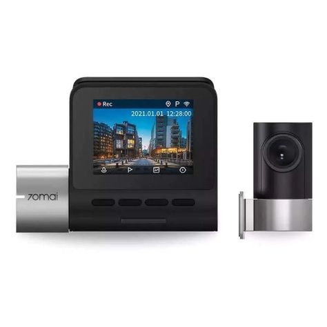 Cámara 70mai Pro Plus A500S 1944P para auto + Camara Trasera + Micro Sd 128GB-0