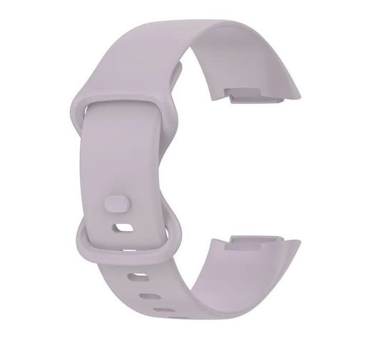 Correa Silicona Compatible Fitbit Charge 5  23mm Lila-0