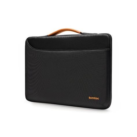 Tomtoc Maletín A22 Para Notebook Y Macbook Pro De 14''- Negro-0