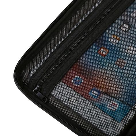 BAGSMART Maletín Organizador de accesorios electrónicos- Negro-3