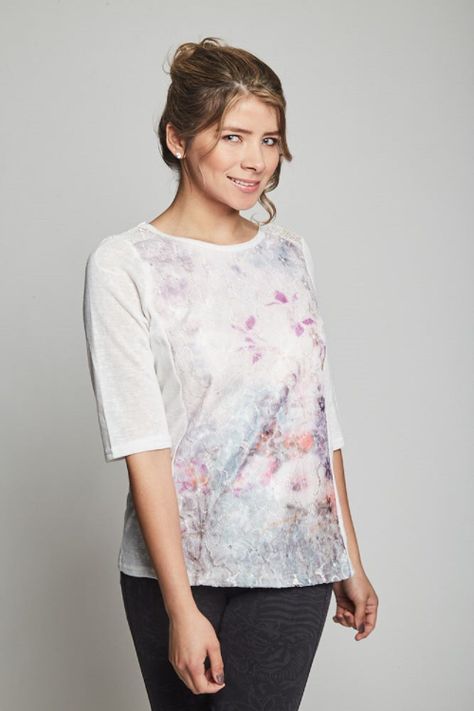 Polera estampado flor damasco-1