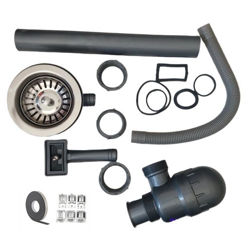 Acero Lavaplatos Empotrado 80cm Kit Sif/Des LI-3