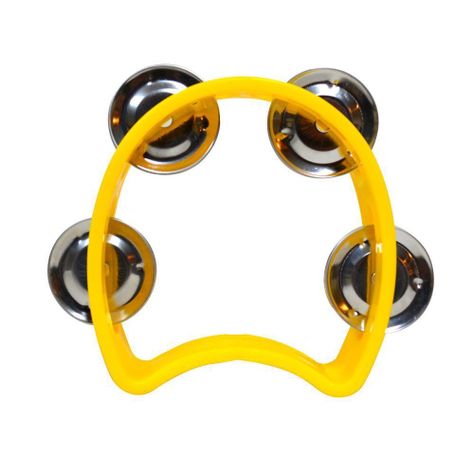 PANDERO 4" PLASTICO AMARILLO TW-4-YL RMX-1