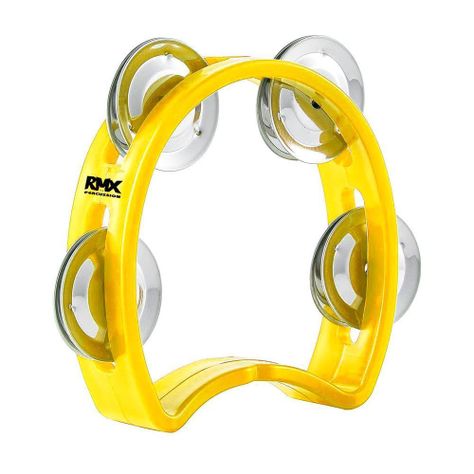 PANDERO 4" PLASTICO AMARILLO TW-4-YL RMX-0