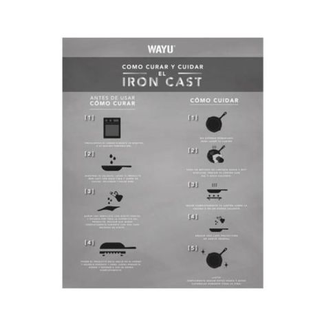 SARTEN IRON CAST MANGO APILABLE WAYU-3
