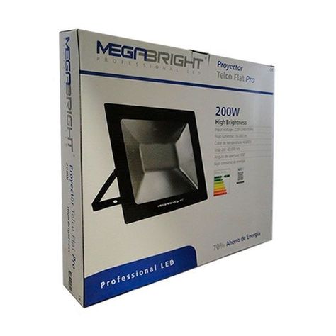 Proyector LED 200W Telco Flat Pro 6000K-2