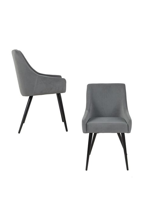 Pack 2 Sillas Comedor Jean Gris-3