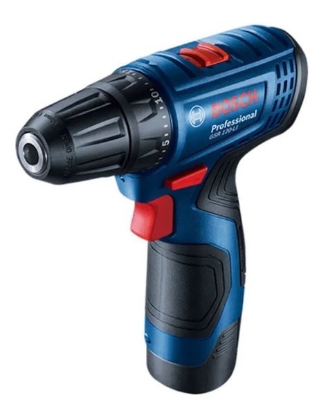 Taladro inalámbrico de 10mm Bosch GSR 120-LI 12V con maletín 127V 220V-2