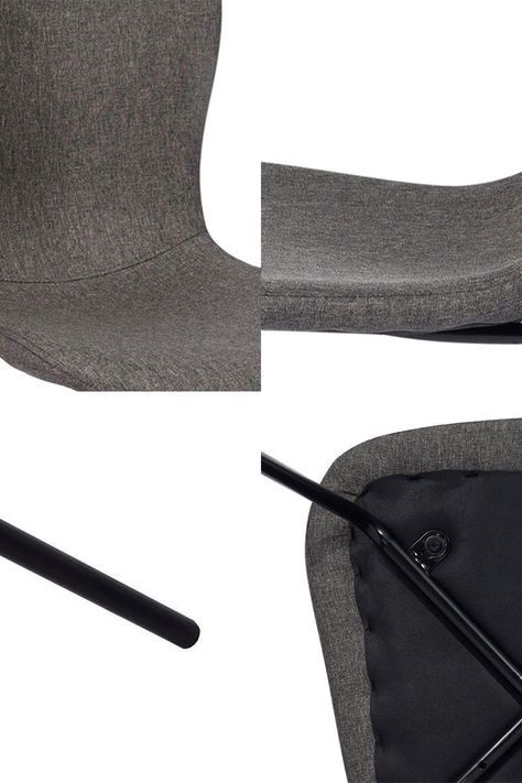 Pack 4 Sillas de Comedor Citrino Gris-4