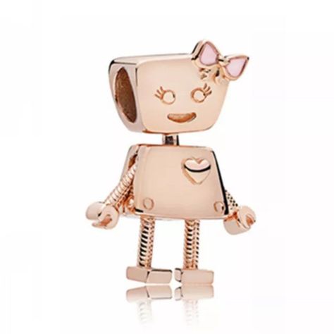 Charm  Dije  Bot Girl-0