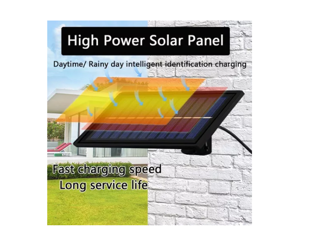 Lampara Solar Doble Colgante 240w Plafon + Control-5