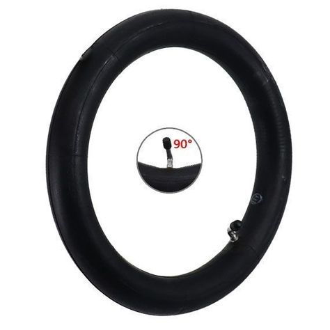 Cámara Scooter Eléctrico 12"1/2 X 2.1/4 Válvula Curva-3