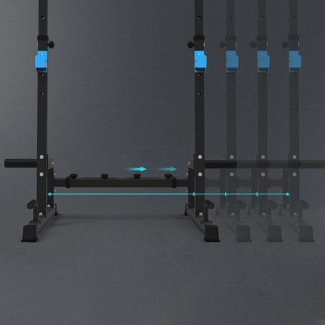 RACK SQUAT OLÍMPICO AJUSTABLE JX-855-4