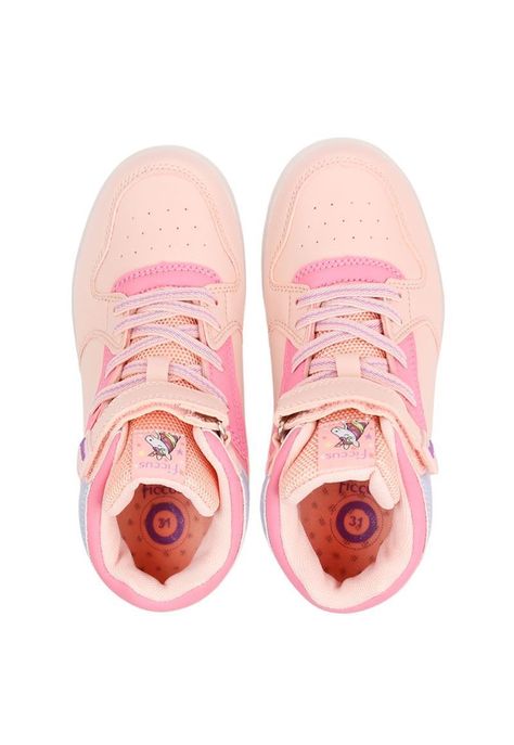 Zapatilla led powerlight velcro a correr niña 958-2