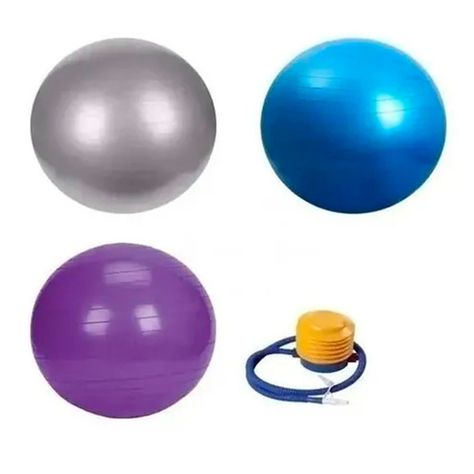 Pelota Balon Pilates 65cm Fitball + 1 Inflador-0