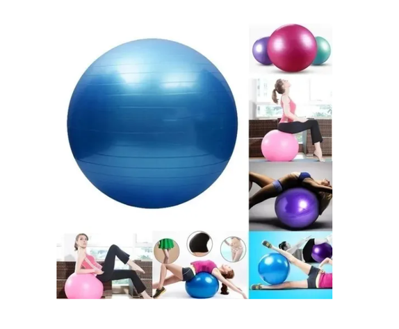 Pelota Balon Pilates 65cm Fitball + 1 Inflador-1