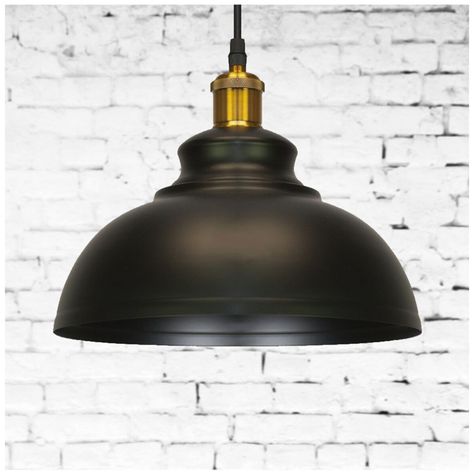 Lámpara Colgante E-27 Decorativa Negra Pollux-4