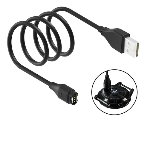 Cable Cargador Mas Tapon Antipolvo Para Garmin -1