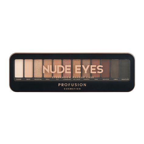 Paleta de Sombras "Nude Eyes" de Profusión Cosmetics-0