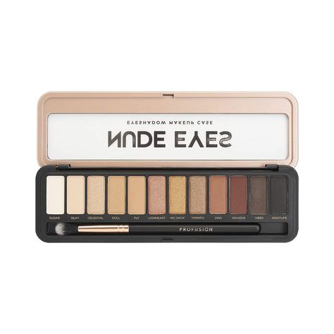 Paleta de Sombras "Nude Eyes" de Profusión Cosmetics-1