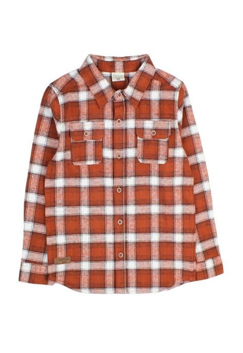 Camisa kids niño escocesa outside 240-0
