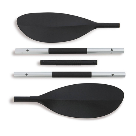 Remos Aluminio Para Kayak Largo 218 Cm Paddle-2